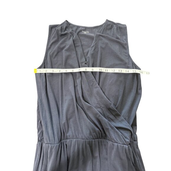 Garnet Hill Sleeveless Wrap Maxi Dress Elastic Waist Womens Size S - Picture 5 of 8